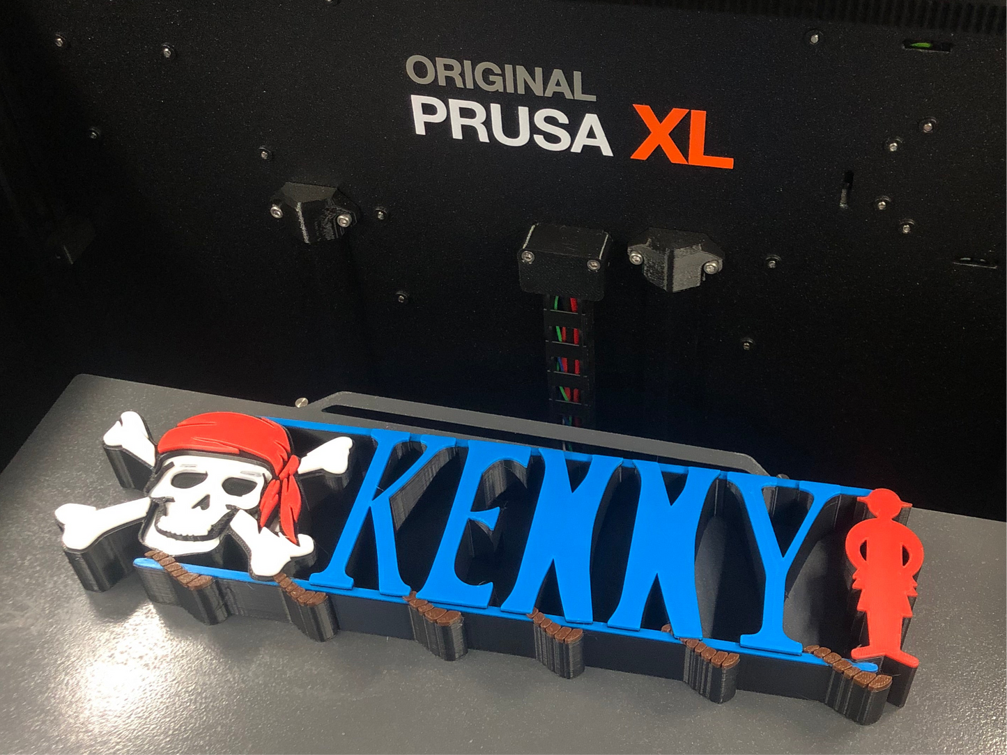 3d Printed pirate anime Inspired Name Plate I Personalized Desk Sign I Birthday I Display I 90s 2000s I Swordsman I Pirate I Devil I Cosplay