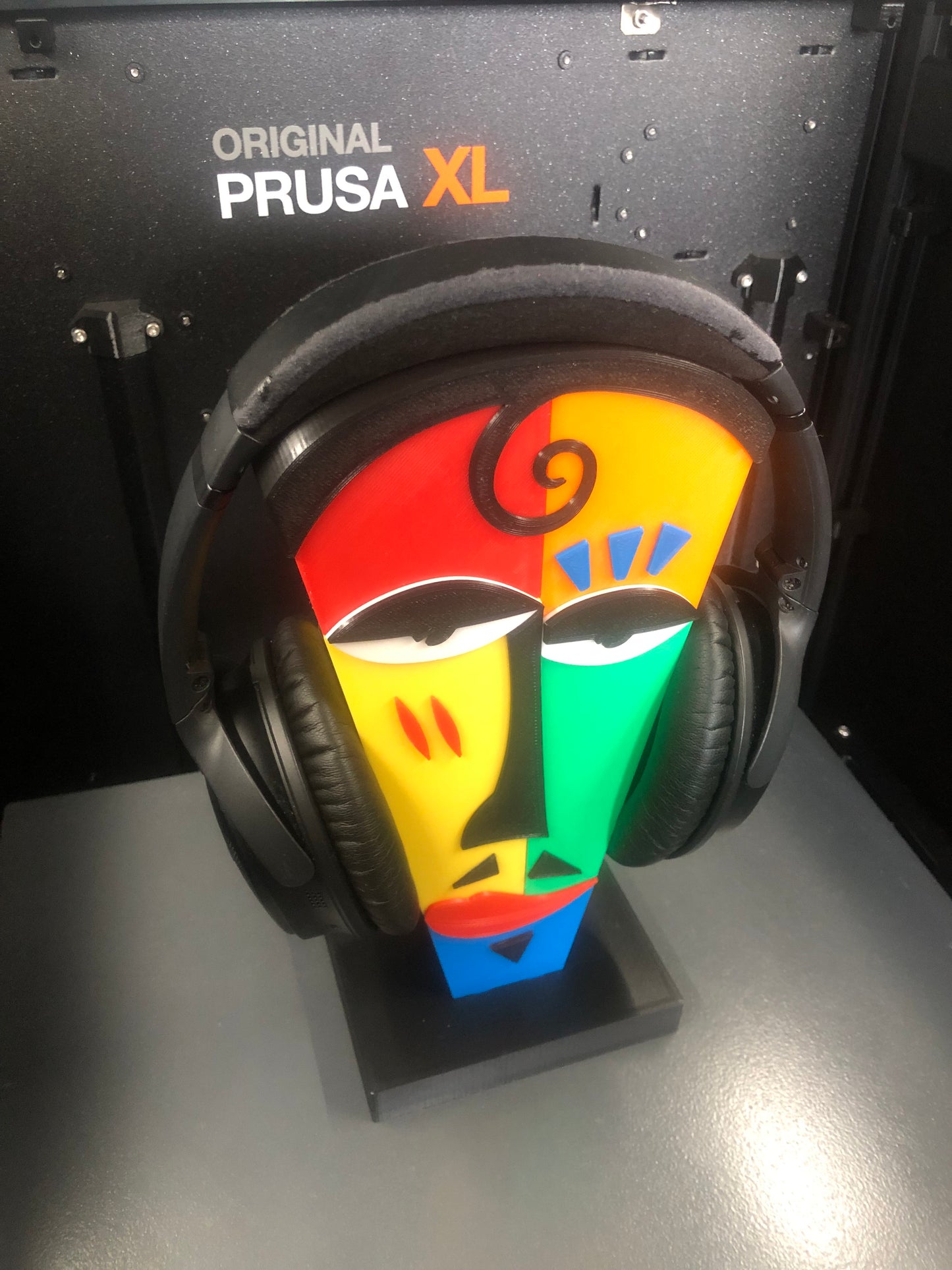 3d Printed Abstract Pablo Picasso Art Headphones Classic Colorful Stands Display I Mona Lisa I Paris | Italian