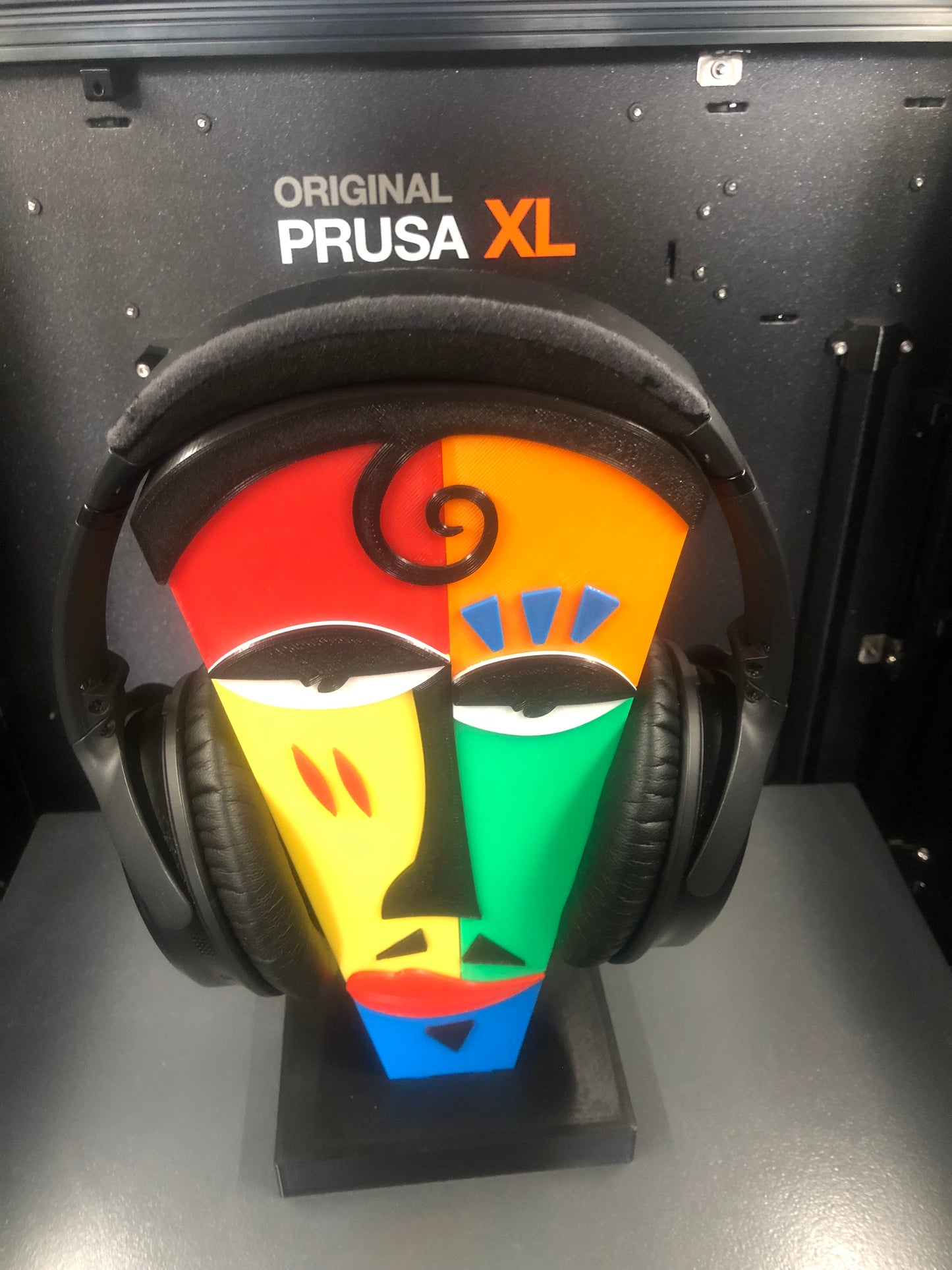 3d Printed Abstract Pablo Picasso Art Headphones Classic Colorful Stands Display I Mona Lisa I Paris | Italian