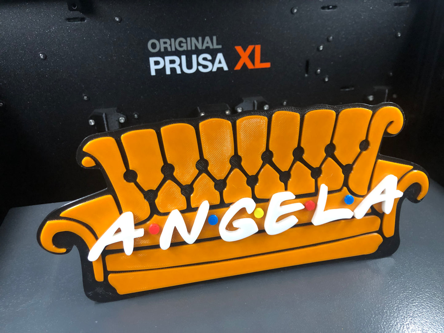 3d Printed Amigos Personalized Name Plates I 90s 2000s throwback I Pals I retro I Teacher I Sign I His Her Gift I Employee I Appreciation