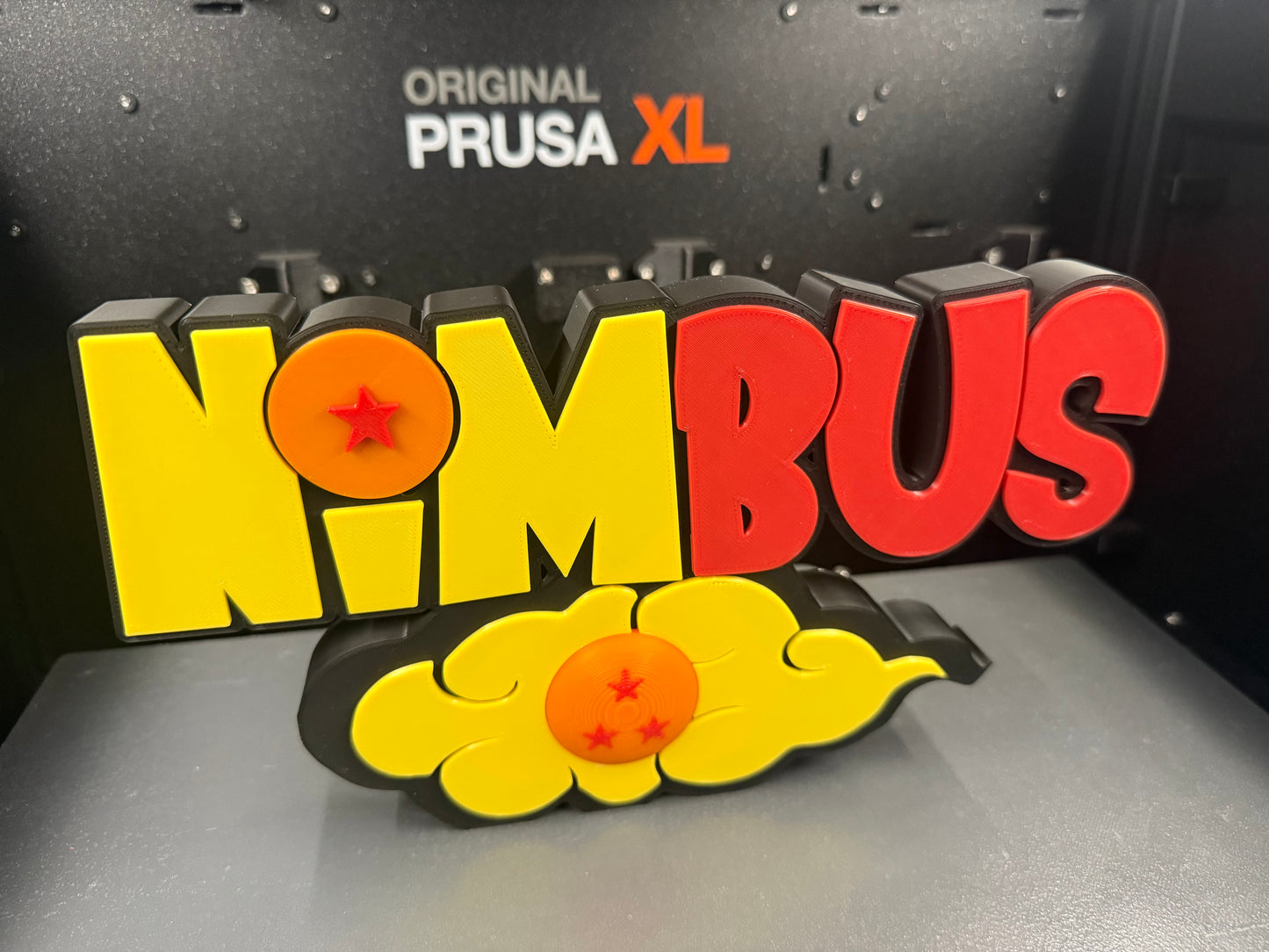 3d Printed DB Dragon Nimbus Cloud Inspired Name Plate Display I Personalized Desk Sign I Office Gift I Her His Gift I Kamehameha