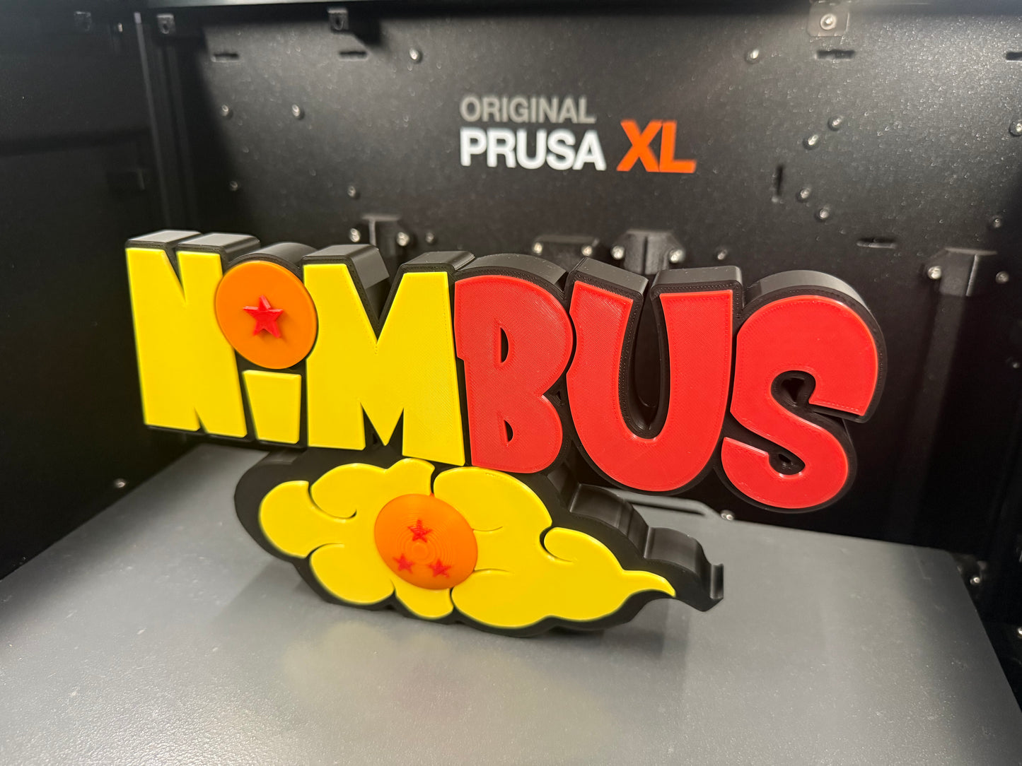 3d Printed DB Dragon Nimbus Cloud Inspired Name Plate Display I Personalized Desk Sign I Office Gift I Her His Gift I Kamehameha
