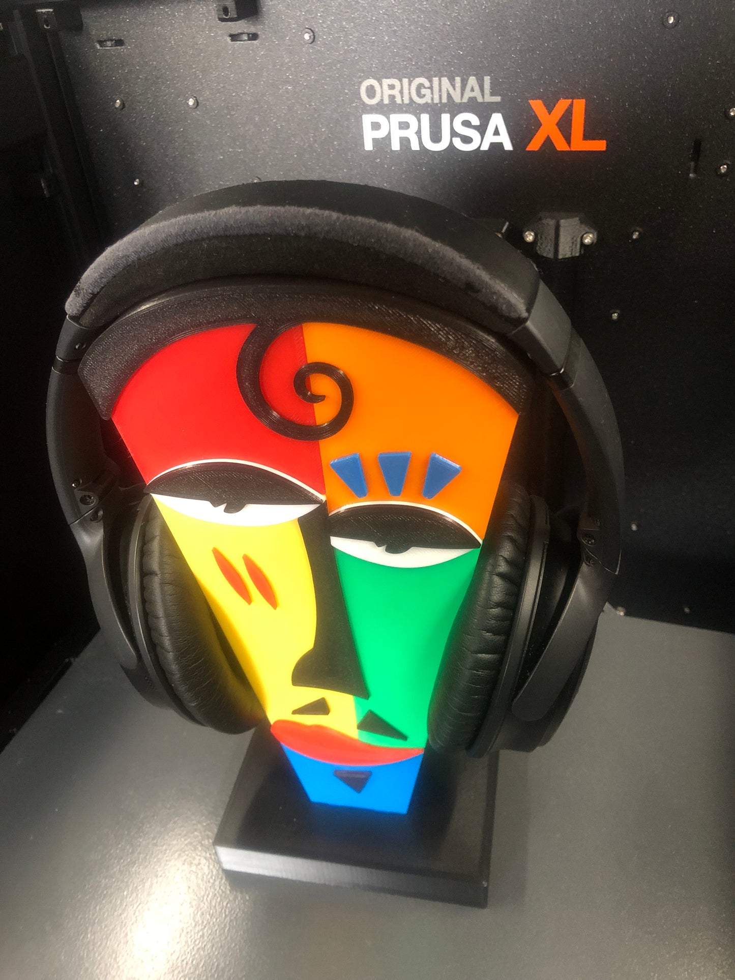 3d Printed Abstract Pablo Picasso Art Headphones Classic Colorful Stands Display I Mona Lisa I Paris | Italian