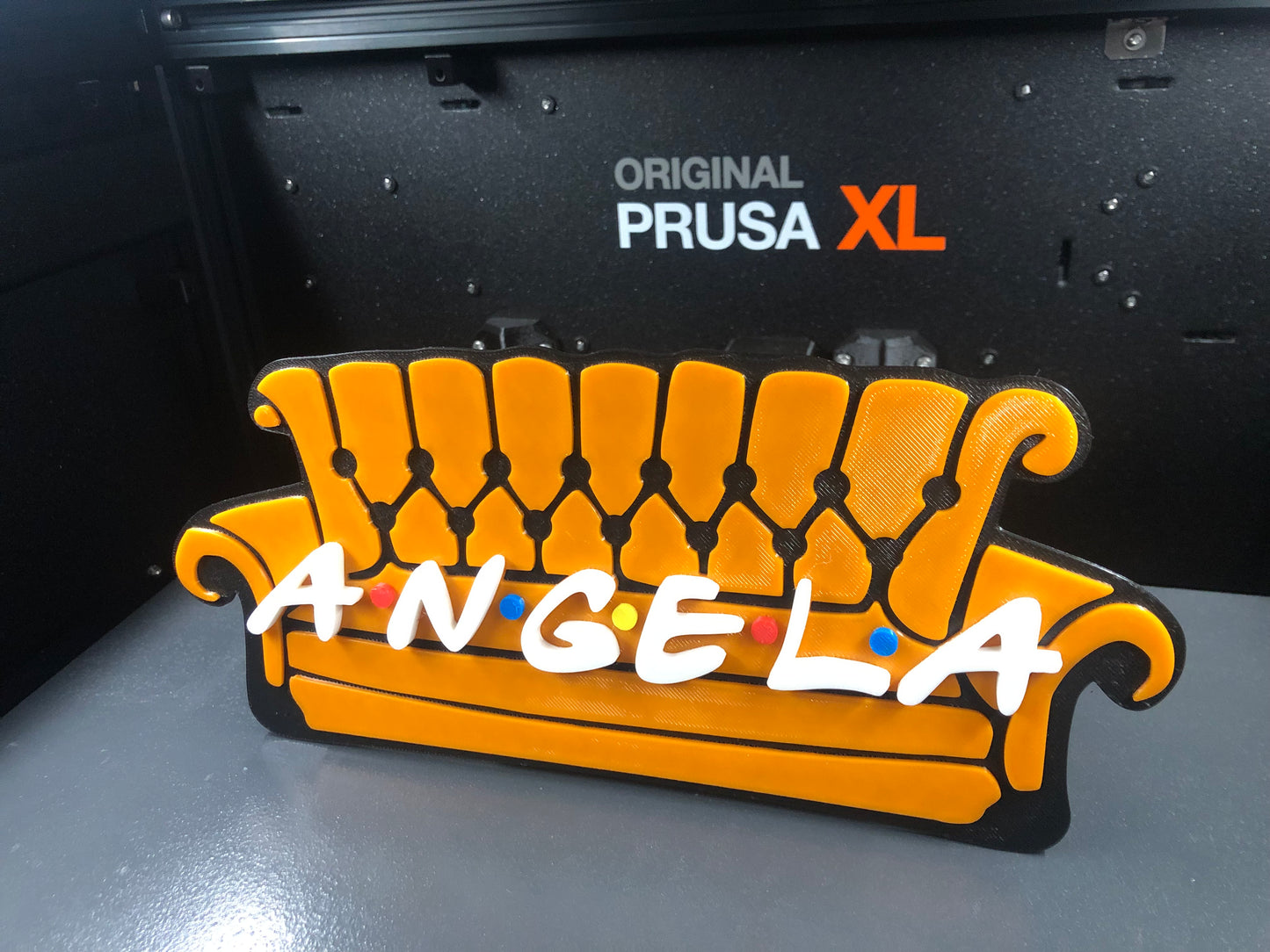 3d Printed Amigos Personalized Name Plates I 90s 2000s throwback I Pals I retro I Teacher I Sign I His Her Gift I Employee I Appreciation