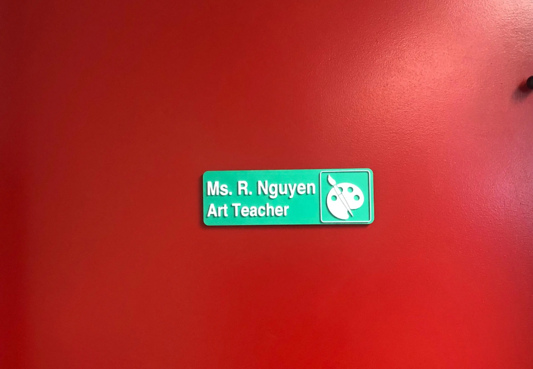 3d Printed School Classroom Door Sign Magnetic Display I Personalized Gift I Science Math STEM Back to School Teacher Appreciation Principal