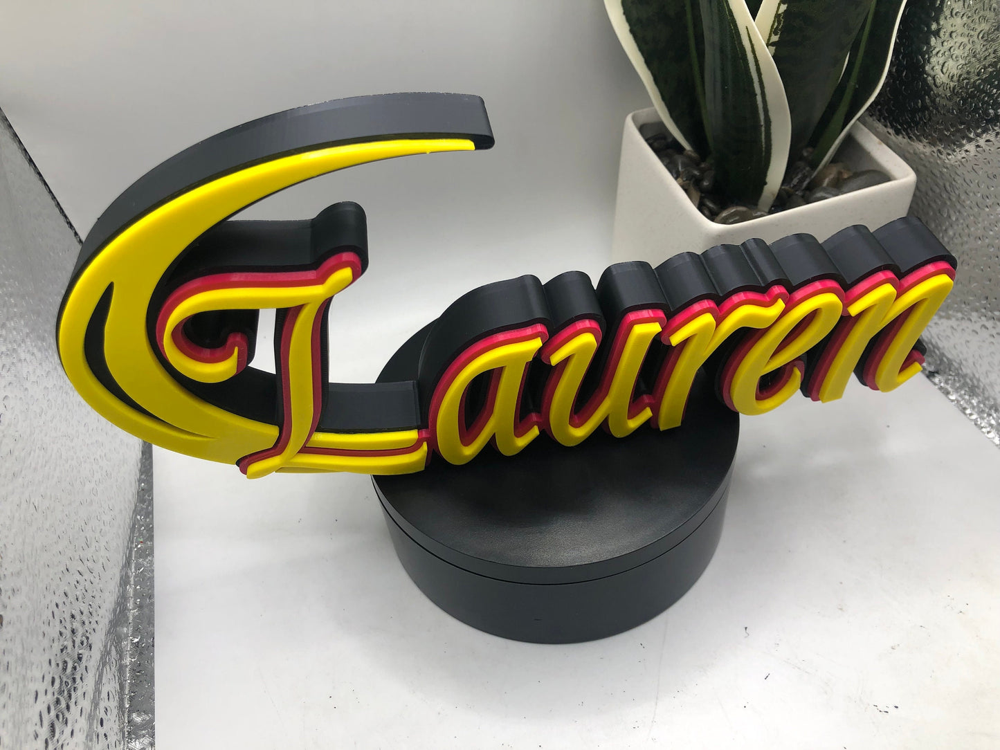 3d Printed SM Moon anime Inspired Name Plate I Personalized Desk Sign I Birthday I Her Gift Display I 90s retro I Throwback I Nostalgia