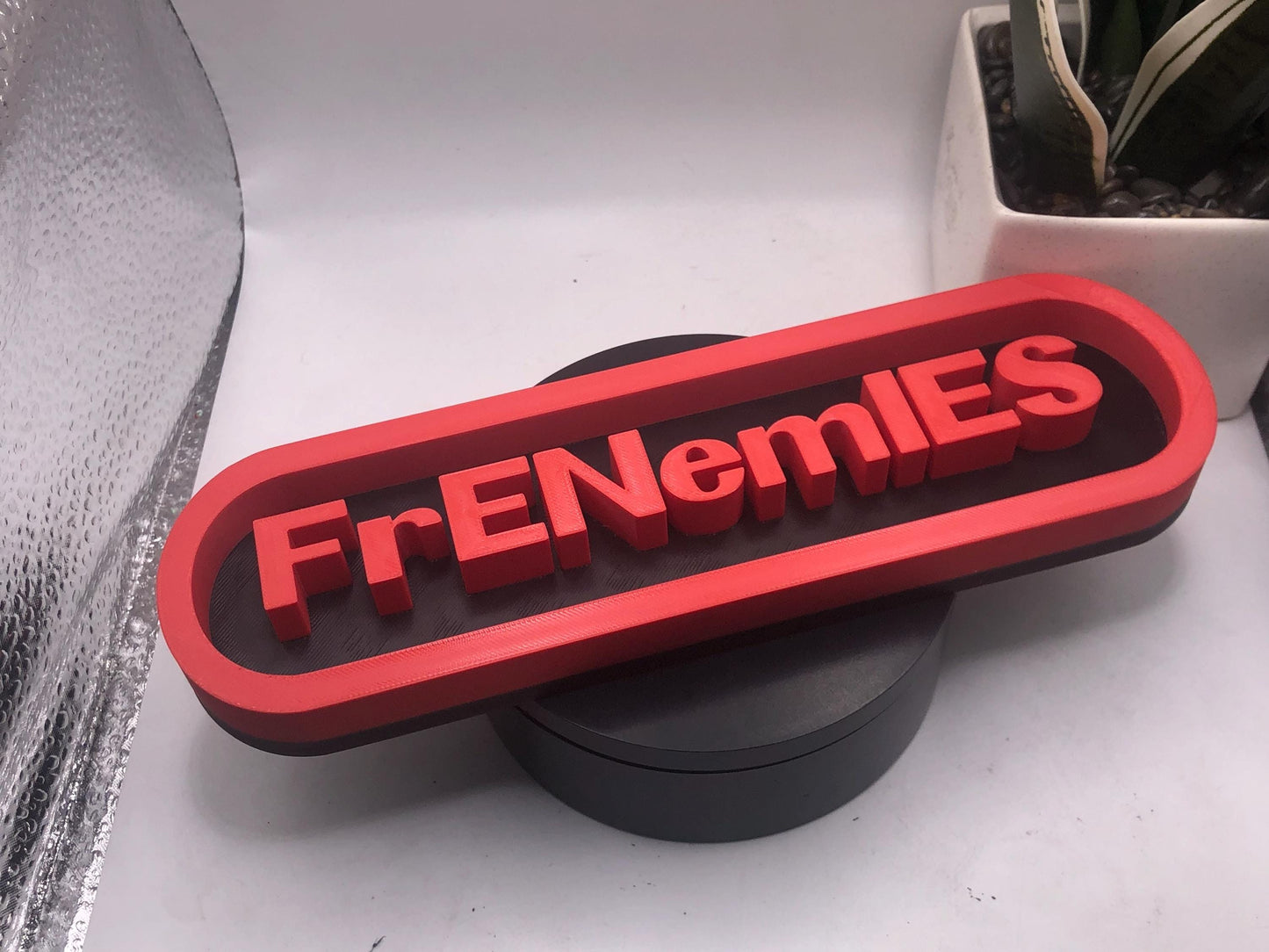 3d Printed 1980s vintage video game system Name Plate I 80s I Desk Sign I MultiColors I Fan Art I Throwback I Retro I 80s I Video Games